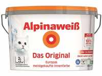 Alpinaweiß Das Original – optimal deckende und ergiebige weiße Wandfarbe...