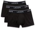 Lacoste Herren 5H3389 Boxer Shorts, Noir, M (3er Pack)
