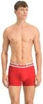 PUMA Herren Boxer Shorts Bodywear Placed Logo 2er Pack
