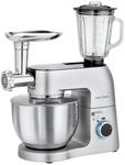 ProfiCook Knetmaschine | Universalk&uuml;chenmaschine | 3in1 | 8 Geschwindigkeitsstufen 