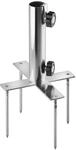 Schneider Rasen-Vierzack f&uuml;r Gartenschirme, 863-00, Stahl, klappbar, 1.9 kg