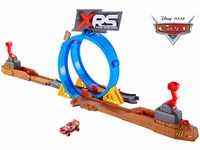 Mattel FYN85 Disney Cars Xtreme Racing Serie Crash Looping Spielset, Spielzeug...