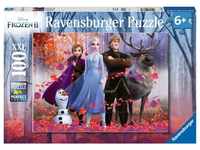 Ravensburger Kinderpuzzle - 12867 Magie des Waldes - Disney Frozen-Puzzle für Kinder