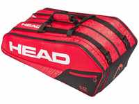 HEAD Unisex-Erwachsene Core 9R Supercombi Tennistasche, red/Black,...