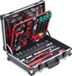 Meister Werkzeugkoffer 131-teilig - Mit Qualit&auml;tswerkzeug von Knipex & Wera -