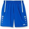 JAKO Kinder Sporthose Turin, Sportroyal/Wei&szlig;, 140