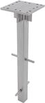 Doppler Universal Bodenanker - F&uuml;r Sonnenschirme/Ampelschirme - Aus verzinktem Stahl