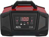 AEG 158008 Werkstatt-Ladegerät WM 10 Ampere für 6 und 12 Volt Batterien, mit