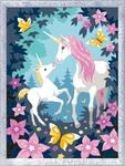 Ravensburger CreArt 28516 - Einhornmagie - Malen nach Zahlen f&uuml;r Kinder ab 11 Jahre,