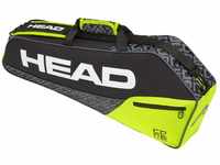 Head Unisex-Erwachsene Core 3R Pro Tennistasche, Black/neon Yellow,...