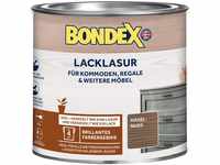 Bondex Lacklasur Haselnuss 0,375 L für 3,75m² | 2in1 - veredelt und versiegelt 