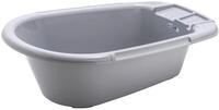 Rotho Babydesign Baby Badewanne Bella Bambina f&uuml;r 0&ndash;12 Monate Stone Grey 