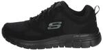 Skechers Burns- Agoura Herren Turnschuhe, Black, 44 EU