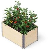 Hochbeet Palettenrahmen Eco 120 cm x 80 cm Natur