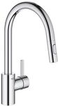 GROHE Eurosmart Cosmopolitan, K&uuml;chenarmatur 2 Strahlarten (mit ausziehbarer...