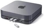 SATECHI USB-C Hub 7-in-1 f&uuml;r Mac mini M2/M1, Standfu&szlig; und Multiport Adapter mit