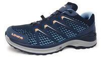 LOWA Halbschuh MADDOX GTX LO Ws stahlblau/lachs, 37