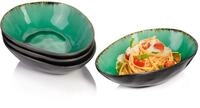 S&auml;nger | Pastaschalen Set Palm Beach aus Steingut, 4 teilig, Bowl Sch&uuml;ssel,