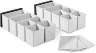 Festool Einsatzboxen Set 60x60/120x71 3xFT Sortierboxen mit Fachteiler