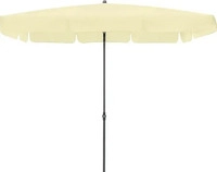 Doppler Gastro Sonnenschirm Waterproof Eckig; 260x150x269 cm (LxBxH); natur