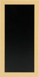 Securit Wandtafel Woody - Holz mit teakfarben lackiertem Finish - Kreidestift und