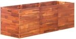 vidaXL Garten-Hochbeet Akazienholz 150x50x50 cm