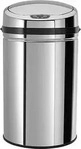 ECHTWERK Abfalleimer Infrarot; 30 l, 30.5x56.5 cm (&Oslash;xH); silber; rund