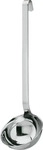 R&Ouml;SLE Haken Sch&ouml;pfl&ouml;ffel; 0.012 l, 30x8.5x6.5 cm (LxBxH); silber