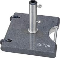 Doppler Trolley Granitsockel; 50x50x30 cm (LxBxH); grau