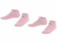 ESPRIT Unisex Kinder Sneakersocken Foot Logo 2-Pack K SN Baumwolle kurz einfarbig 2
