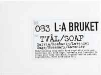 L:a Bruket No.83 Bar Soap , Sage / Rosemary / Lavender, 1er Pack (1 x 120 g)