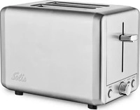 Solis 2-Schlitz-Toaster 6 Stufen, Auftau-, Aufw&auml;rm- und Stopp-Funktion,