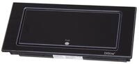 Schulte 1592 7100 1700 EVOline Backflip, 2 Schukosteckdosen, 1 STK. USB-Charger, Glas