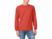 camel active Herren Camel Active H-pullover 1/1 Arm Pullover, Rot (Red Core...