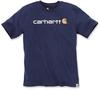 Carhartt Core Logo T-Shirt S/S - T-Shirt, marineblau, S