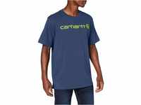 Carhartt Herren Core Logo Workwear T-shirt met korte mouwen T Shirt, Dark...