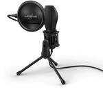 WHITE DIAMONDS Urage Gaming-Mikrofon Stream 400 Plus (Kabell&auml;nge 2 Meter, USB, mit
