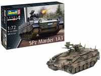Revell RV03326 SPZ Marder 1A3, Panzermodell 1:72, 9,5 cm Fahrzeug Modelmaking,