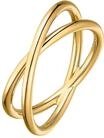 CHRIST Damen-Damenring 375er Gelbgold 56, Gold 32004798