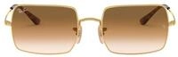 Ray-Ban Unisex Rectangle Sonnenbrille, Gold, 54
