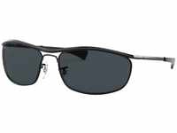 Ray-Ban Unisex Olympian I Deluxe Rb3119m-002/R5 Sonnenbrille, Black, 62