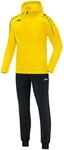 JAKO Trainingsanzug Kinder Polyester Classico mit Kapuze Citro Gr. 164 - Jogginganzug