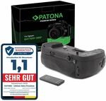 PATONA 1493 - Ersatz f&uuml;r Batteriegriff Nikon MB-D18 f&uuml;r D850 mit IR-Fernausl&ouml;ser
