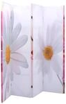 vidaXL Raumteiler Klappbar 200x170cm Blume Paravent Trennwand Spanische Wand