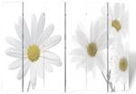 vidaXL Raumteiler Klappbar 217x170cm Blume Paravent Trennwand Spanische Wand