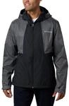 Columbia 192660970561 Wasserdicht Regenjacke, Schwarz, Graphite Heather, M