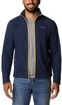 Columbia Herren Fleece-Jacke, Mit durchgehendem Rei&szlig;verschluss, Fast Trek Light