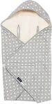 ALVI Baby Reisedecke Stars silber