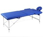 vidaXL Massagetisch mit Aluminiumrahmen Massageliege mit Kopfteil Armauflagen...
