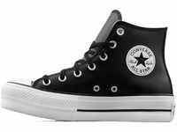 Converse Chucks Taylor All Star Lift Clean Hi 561675C(Schwarz) Schuhgröße EUR 39,5